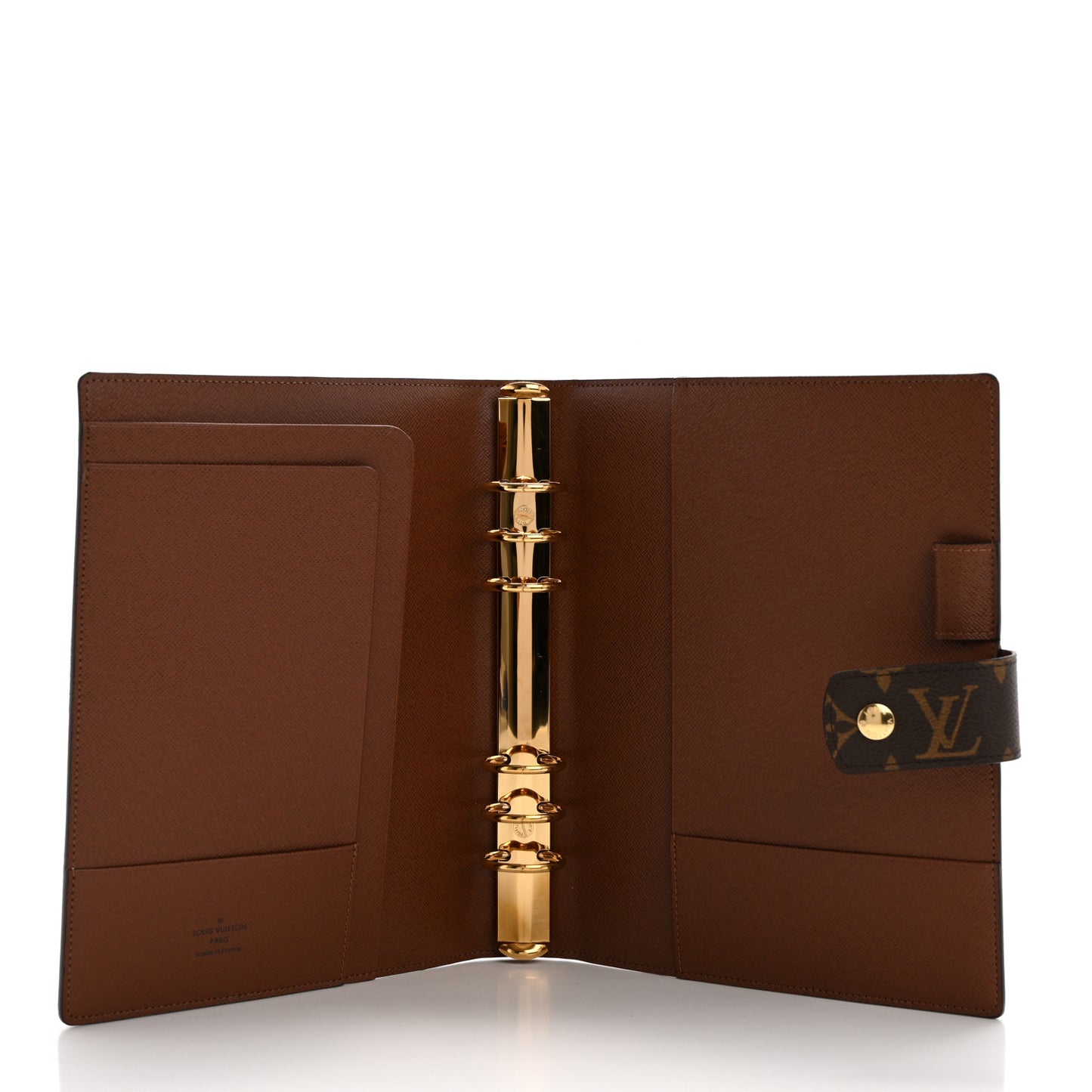 Monogram Large Ring Agenda Cover