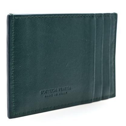 Bottega Veneta Nappa Maxi Intrecciato Card Holder Raintree 3 of 6