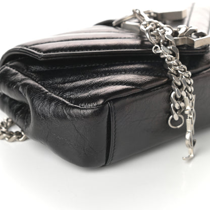 Saint Laurent Calfskin Matelassé Monogram Classic Baby Punk Chain Bag 8 of 9