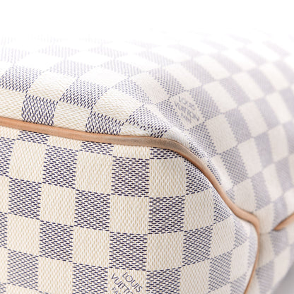 Louis Vuitton Damier Azur Delightful MM Pink 10 of 17