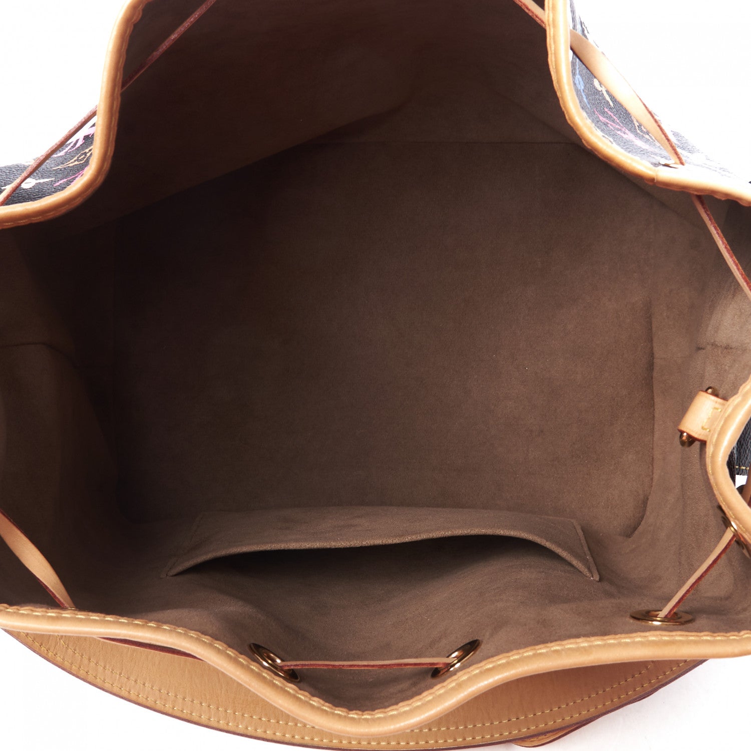 Louis Vuitton Monogram Multicolor Petit Noe Black 4 of 8