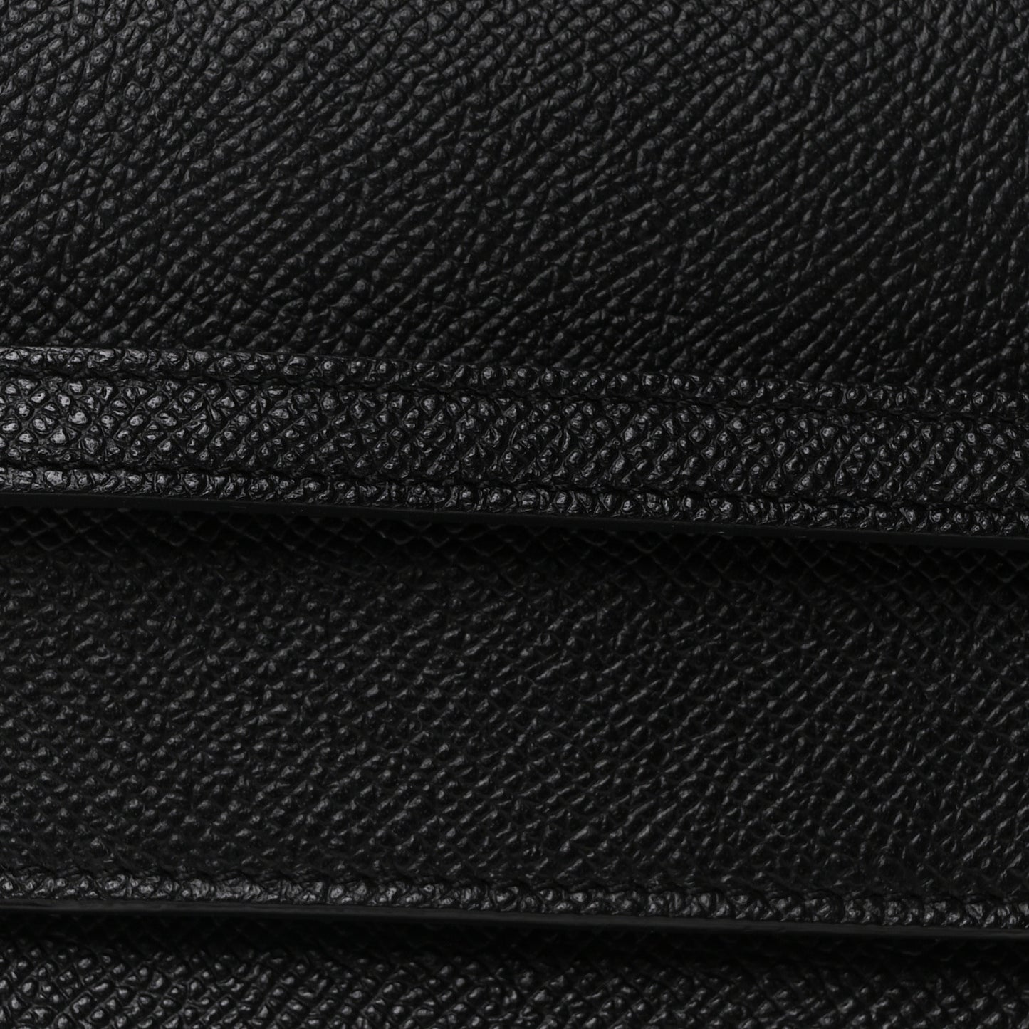 Grained Calfskin Nano Belt Bag Black