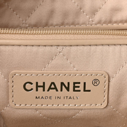 Chanel Shiny Calfskin Quilted Small Chanel 22 Ecru 12 of 21