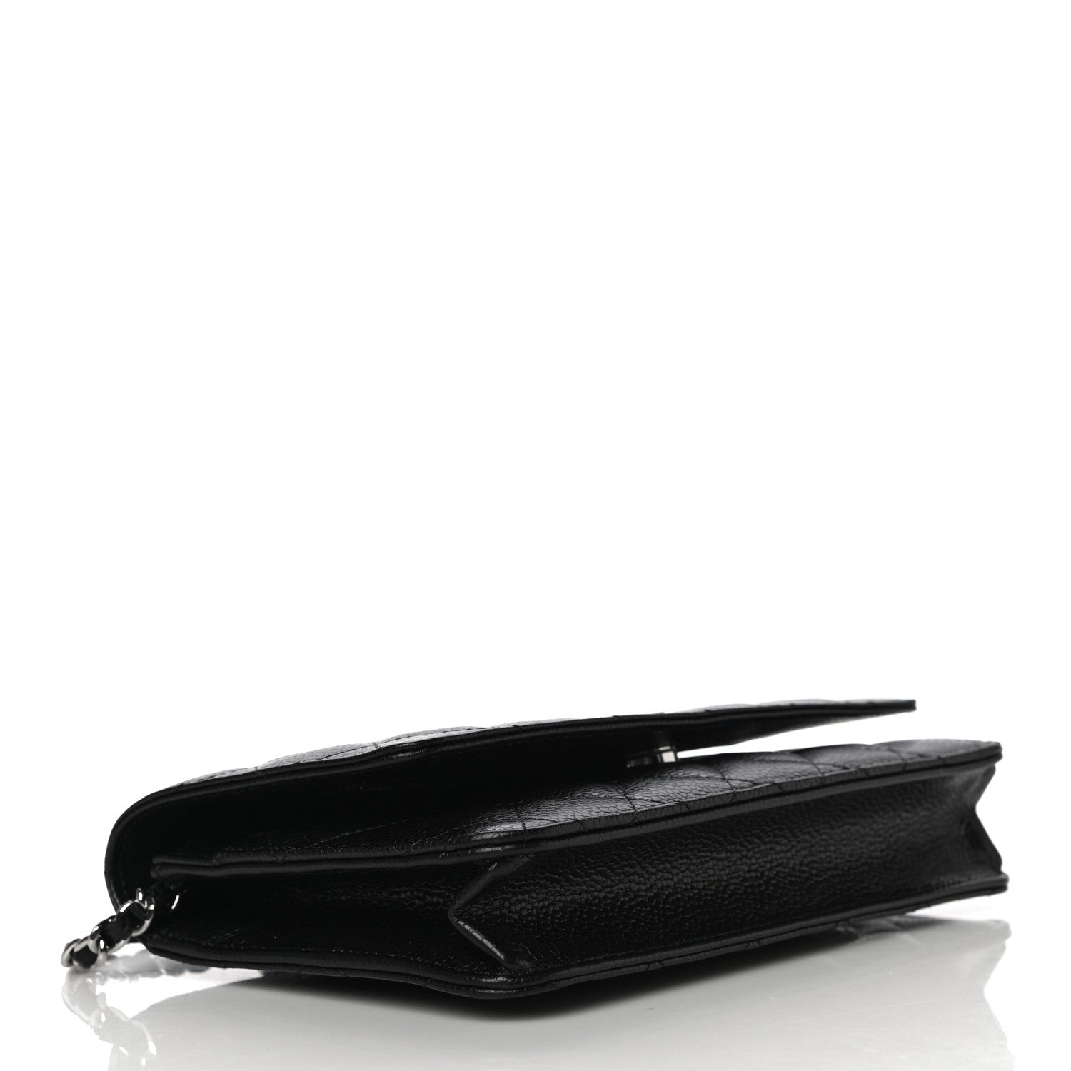 Chanel Caviar Quilted Wallet On Chain WOC Black 4 of 12