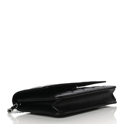 Chanel Caviar Quilted Wallet On Chain WOC Black 4 of 12