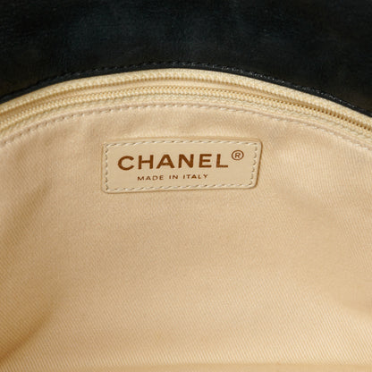 Chanel Iridescent Calfskin Large Chic Quilt Flap Black 6 of 11