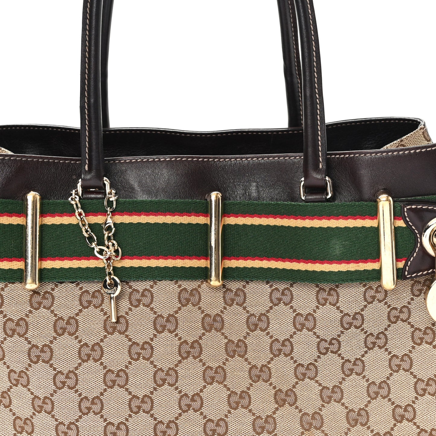 Monogram Lock Tote
