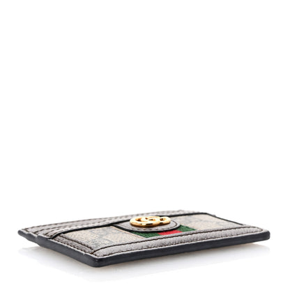 Gucci GG Supreme Monogram Ophidia Card Holder Brown 4 of 7