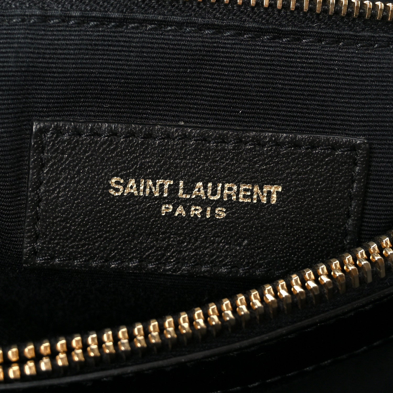 Saint Laurent Calfskin Y Quilted Monogram Medium Loulou Chain Satchel Black 7 of 12