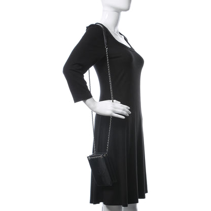 Chanel Patent CC Phone Holder Crossbody Black 2 of 9