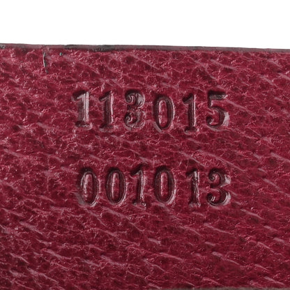 Gucci Monogram Shoulder Bag Red 7 of 12