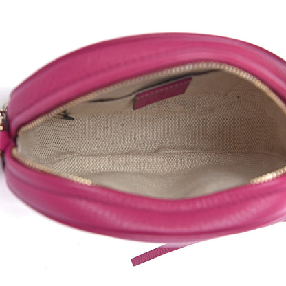 Gucci Cellarius Calfskin Mini Soho Chain Bag Bright Bouganville 5 of 10
