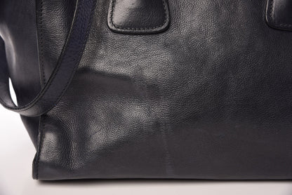 Prada Glace Calfskin Twin Pocket Tote Baltico 18 of 18