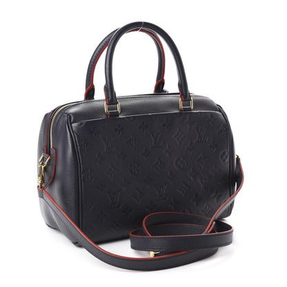 Louis Vuitton Empreinte Speedy Bandouliere 25 NM Marine Rouge 3 of 11