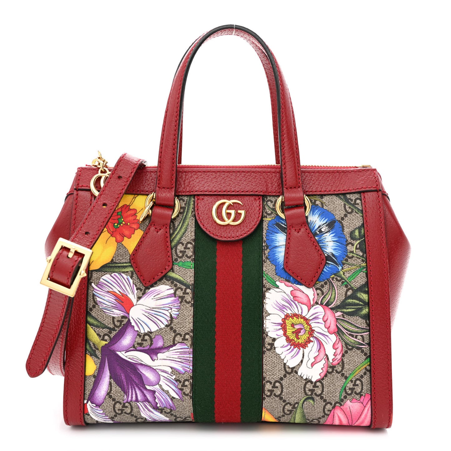 Monogram Shoulder Bag Red