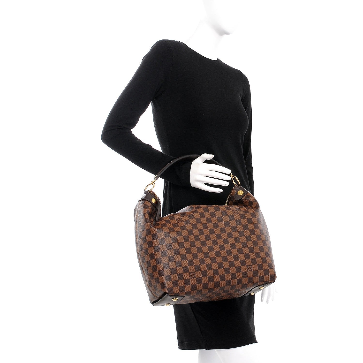 Louis Vuitton Damier Ebene Duomo Hobo 2 of 8