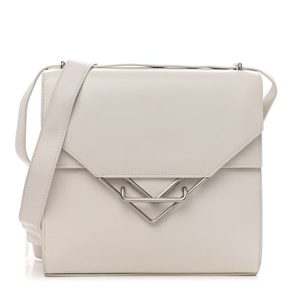 Bottega Veneta Box Calfskin Nappa Clip Bag Chalk 1 of 9