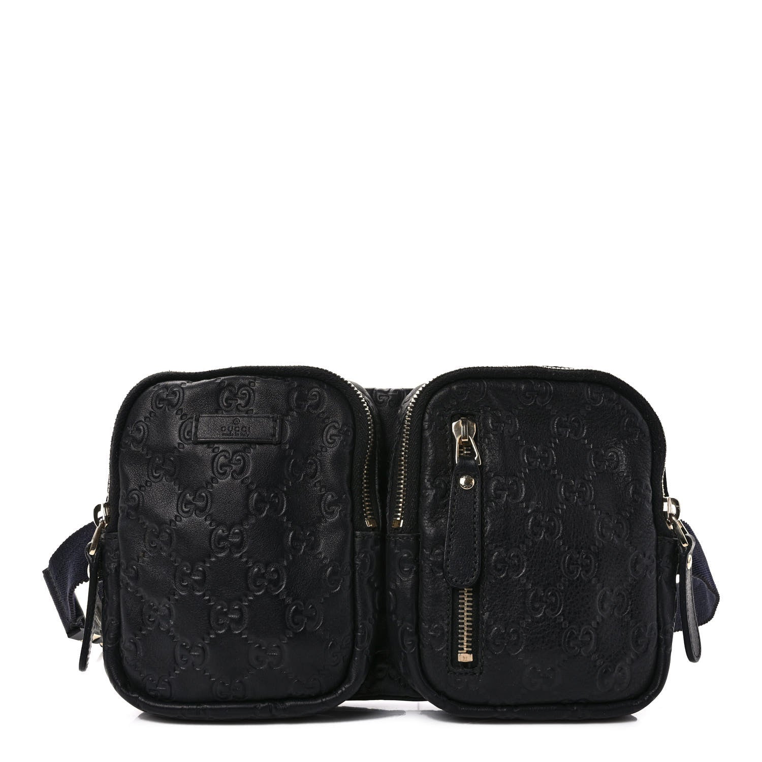 Gucci Guccissima Belt Bag Black 1 of 10
