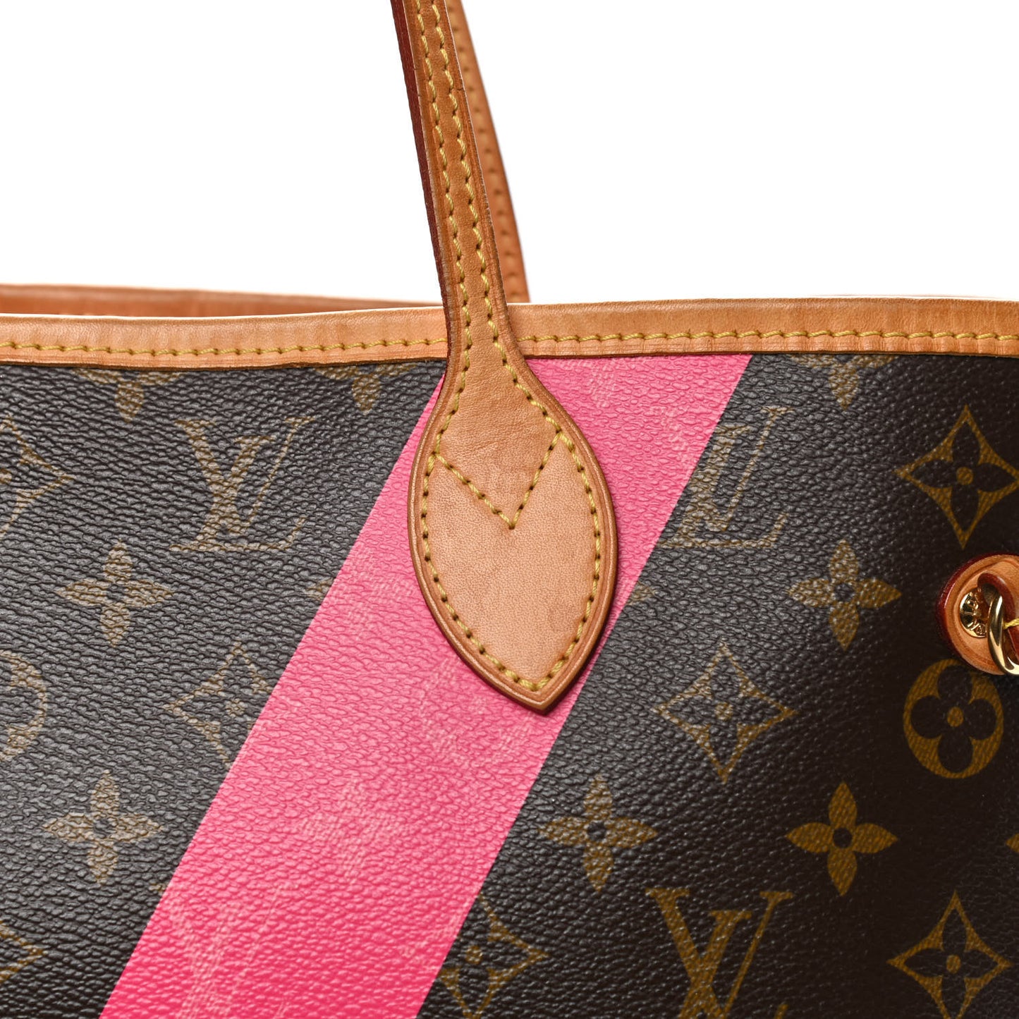 Monogram V Neverfull MM Grenade
