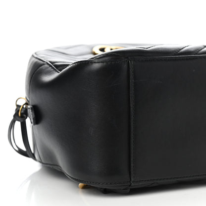 Gucci Calfskin Matelasse GG Marmont Backpack Black 9 of 12