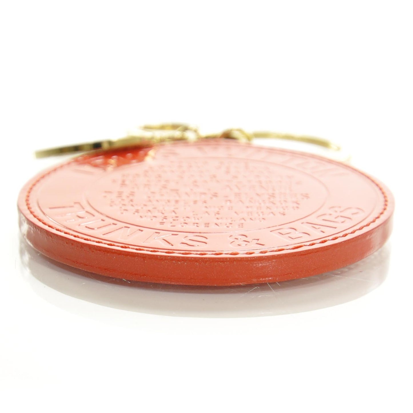 Vernis Trunks and Bags Bag Charm Orange Sunset