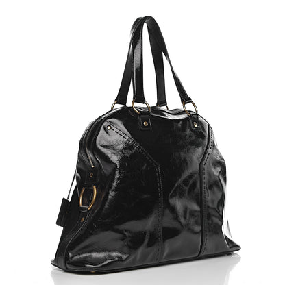 Saint Laurent Patent Oversized Muse Black 3 of 13