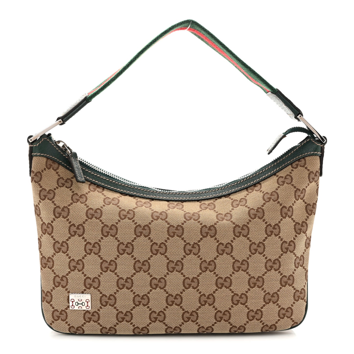 Monogram Medium Pop Hobo Green