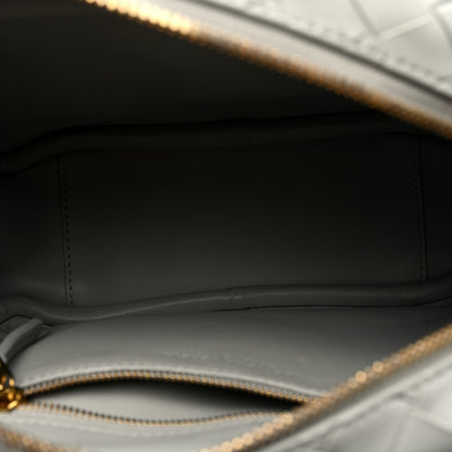 Bottega Veneta Lambskin Intrecciato Small Getaway Agate Grey 5 of 9