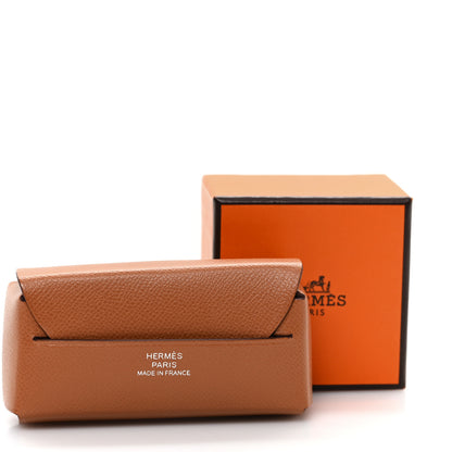 Hermes Grained Madame Calfskin Lipstick Case with Mirror Gold 11 of 11