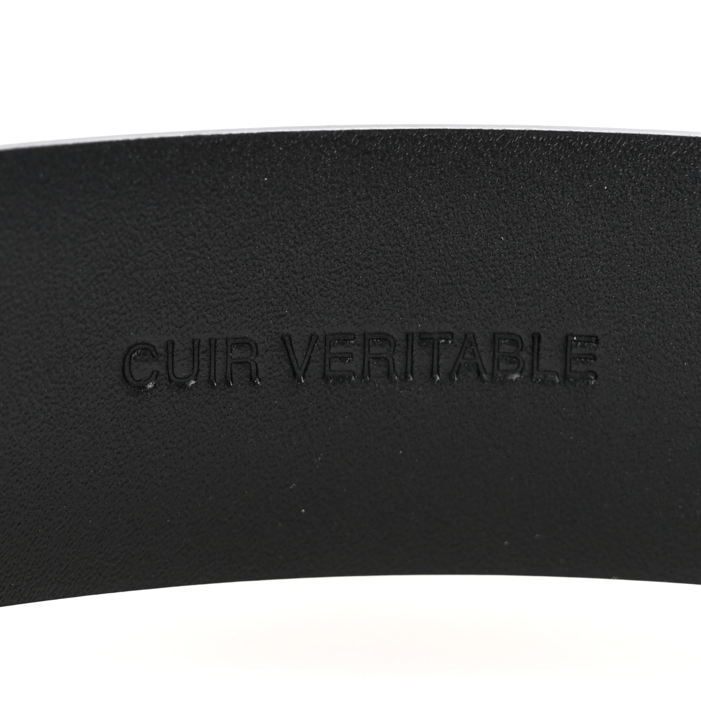 Calfskin CC Chain Belt 80 32 Black