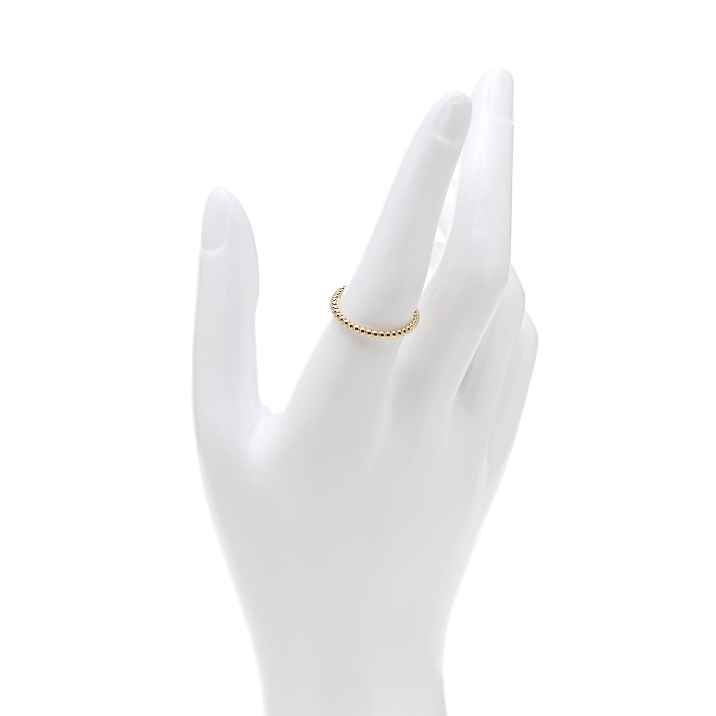 18K Yellow Gold Small Perlee Ring 58 8.25