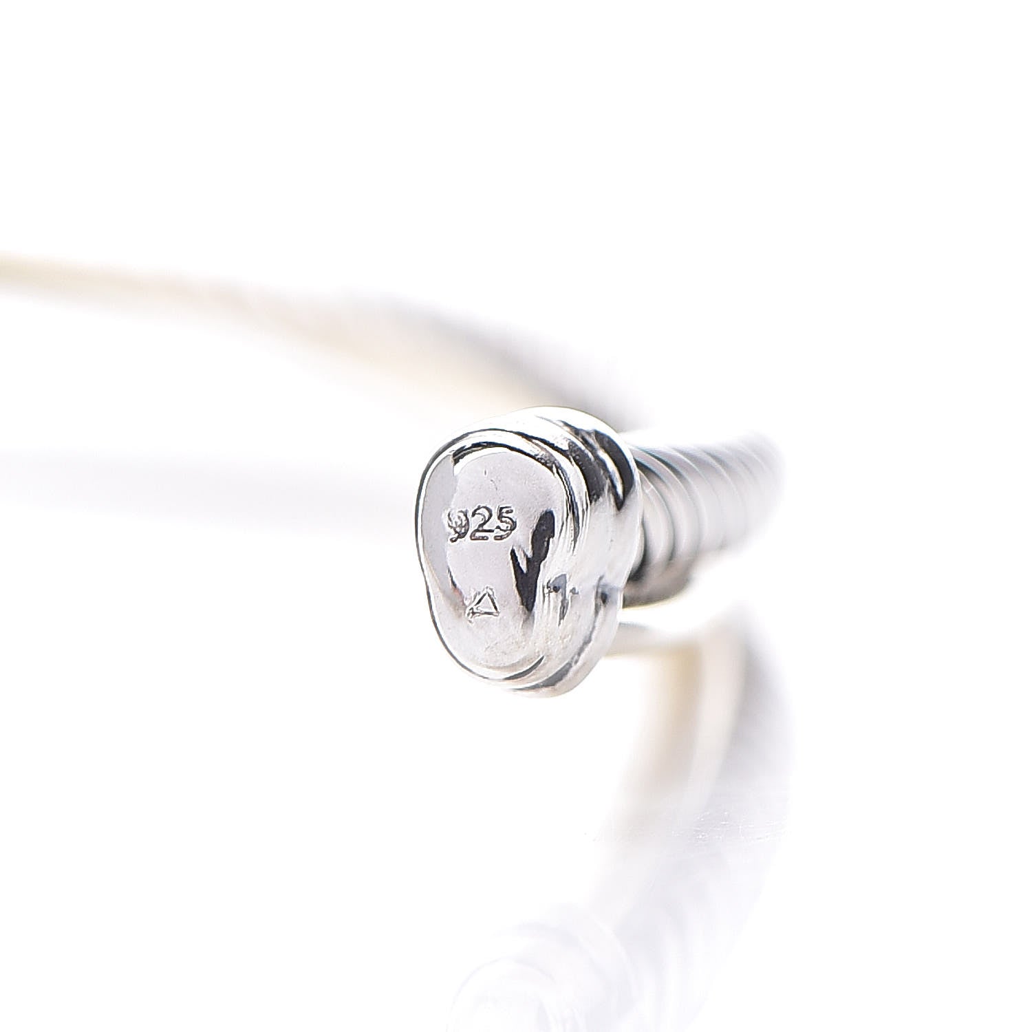 David Yurman Sterling Silver 18K Yellow Gold 4mm Crossover Cable Choker Necklace 4 of 4