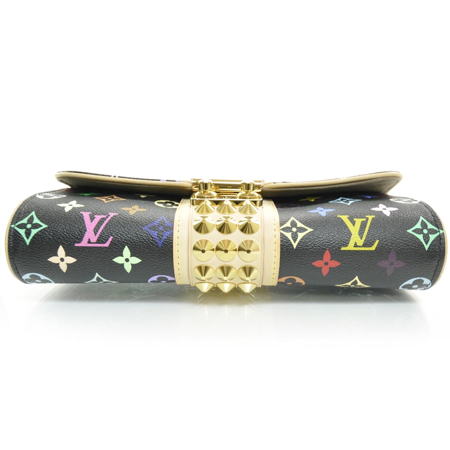 Monogram Multicolor Courtney Clutch Black