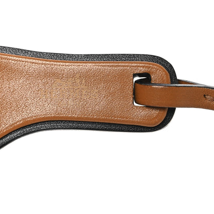 Hermes Lizard Butler Calfskin Hunter Oran Nano Bag Charm Sesame Naturel 3 of 4