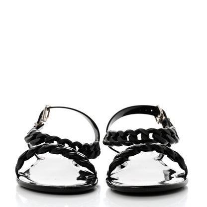 Givenchy Jelly Chain Nea Sandal Flats 37 Black 2 of 7