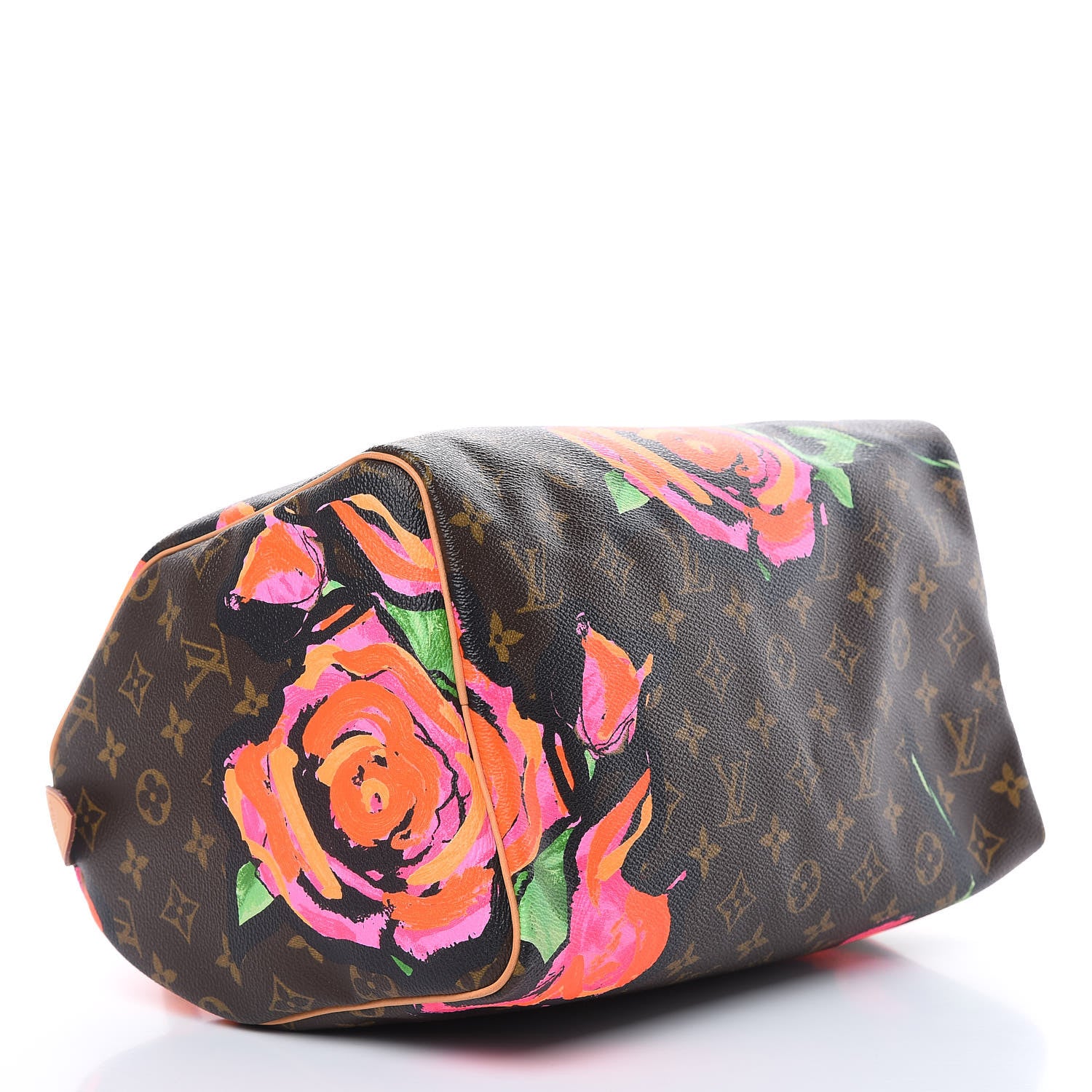 Louis Vuitton Monogram Roses Speedy 30 4 of 12