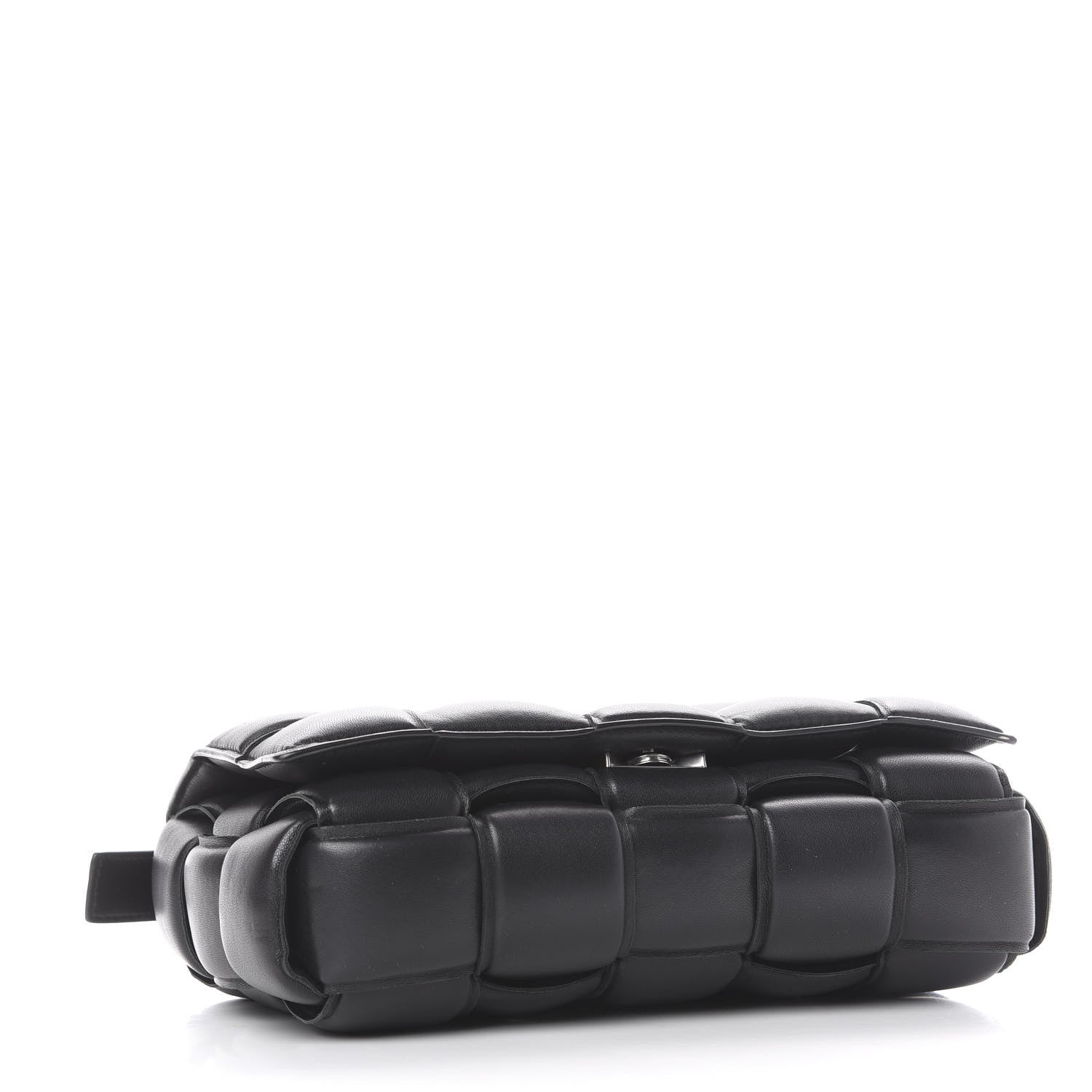 Bottega Veneta Nappa Maxi Intreccio Padded Cassette Crossbody Bag Black 3 of 9