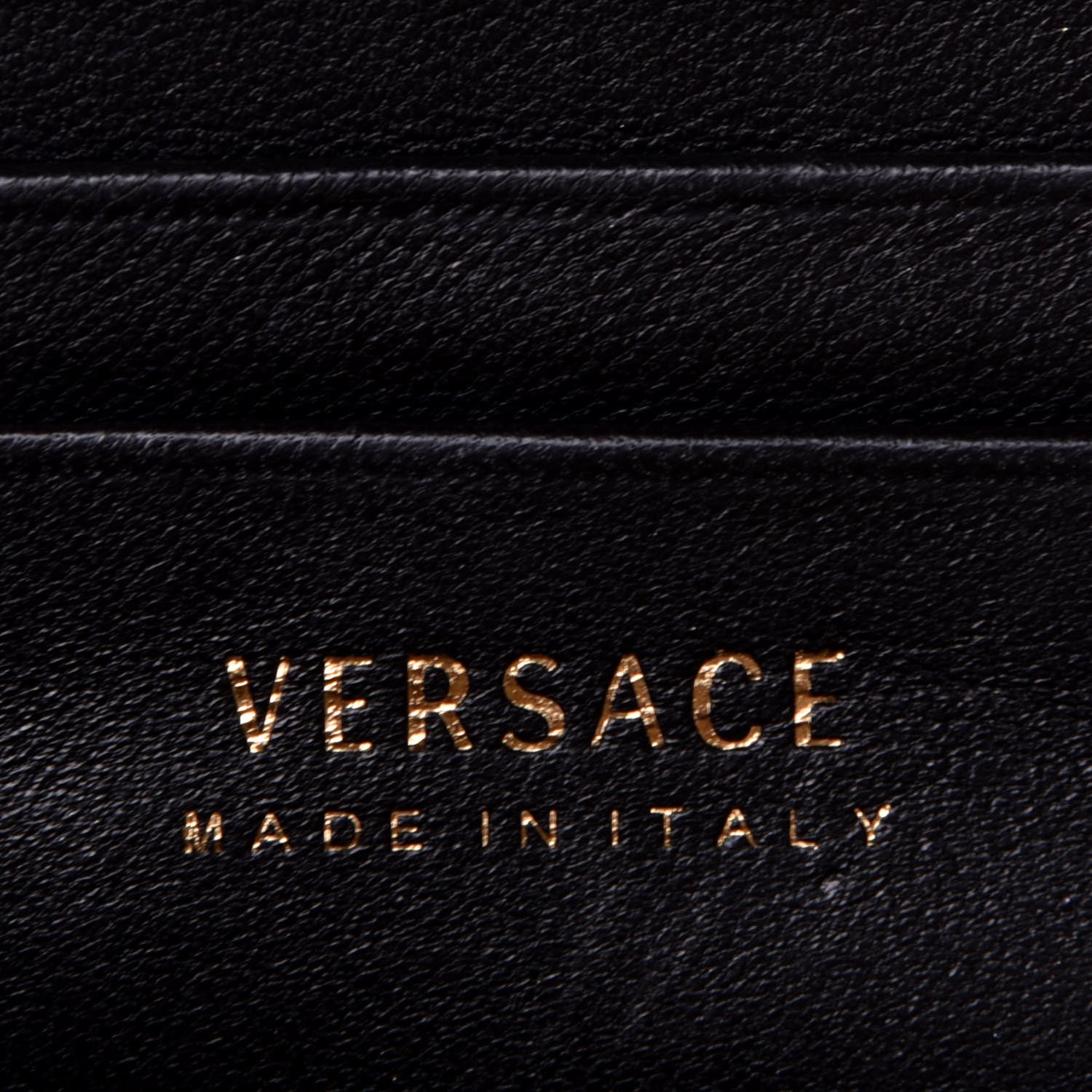 Versace Nappa Quilted Virtus Evening Bag Black 6 of 8