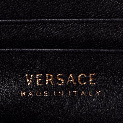 Versace Nappa Quilted Virtus Evening Bag Black 6 of 8