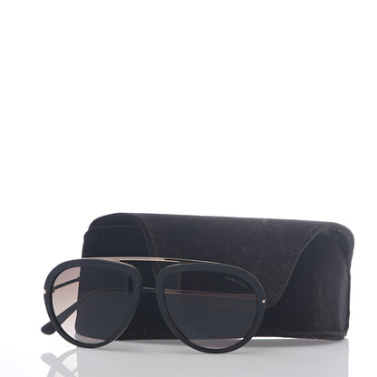 Tom Ford Stacy Aviator Sunglasses TF452 Black 7 of 7