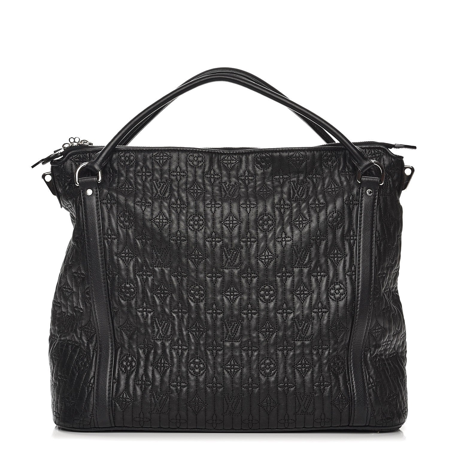 Louis Vuitton Monogram Lambskin Antheia Ixia MM Black 1 of 9