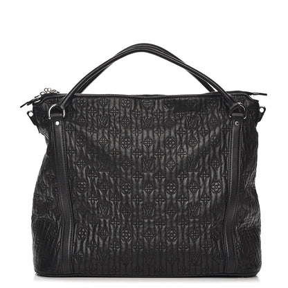 Louis Vuitton Monogram Lambskin Antheia Ixia MM Black 1 of 9