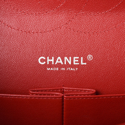 Chanel Lambskin Quilted Jumbo Double Flap Red 6 of 10