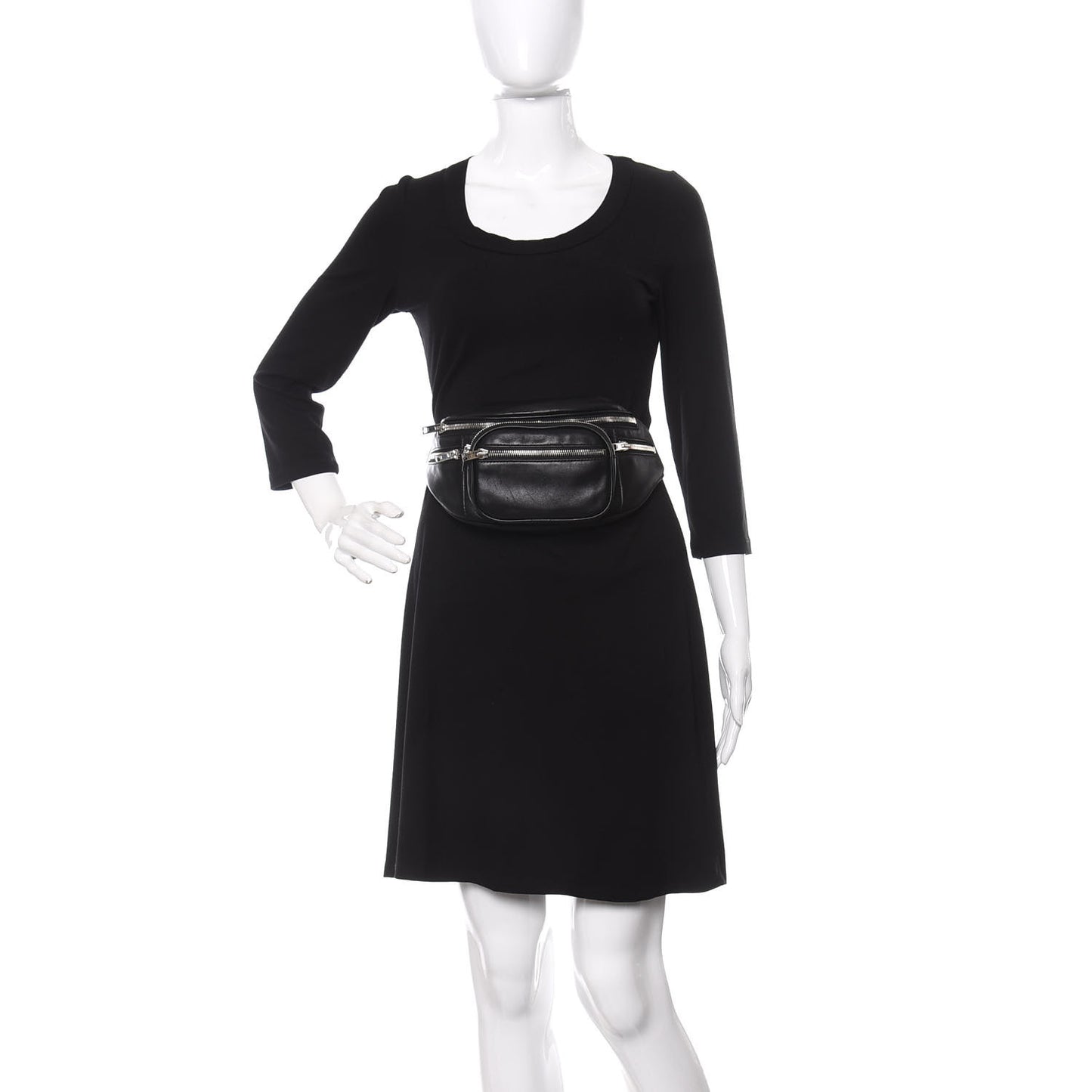 Lambskin Attica Belt Bag Black