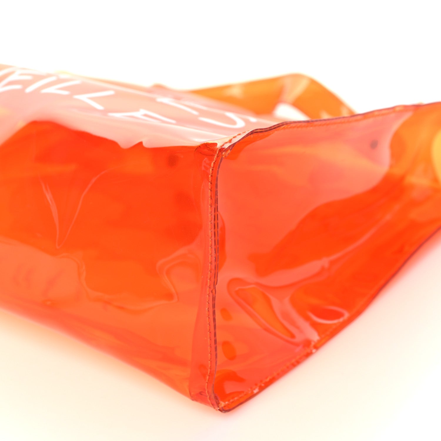 Hermes Vinyl Souvenir De L'Exposition Kelly Orange 9 of 10