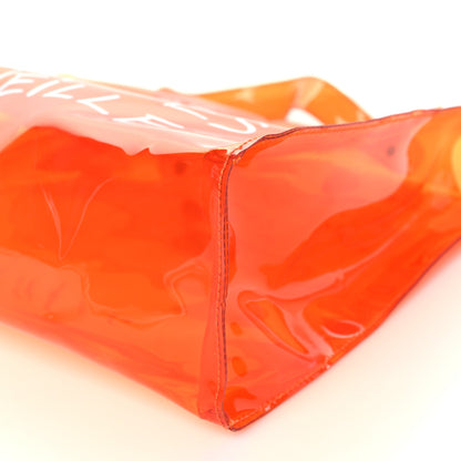 Hermes Vinyl Souvenir De L'Exposition Kelly Orange 9 of 10