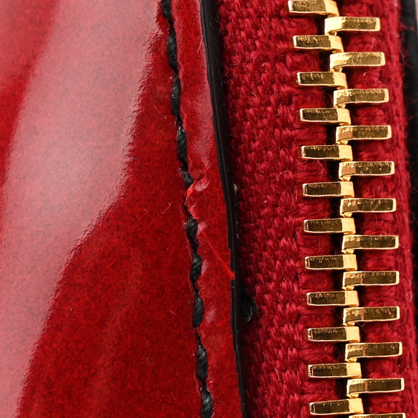 Spazzolato Medium Promenade Tote Scarlatto Fume