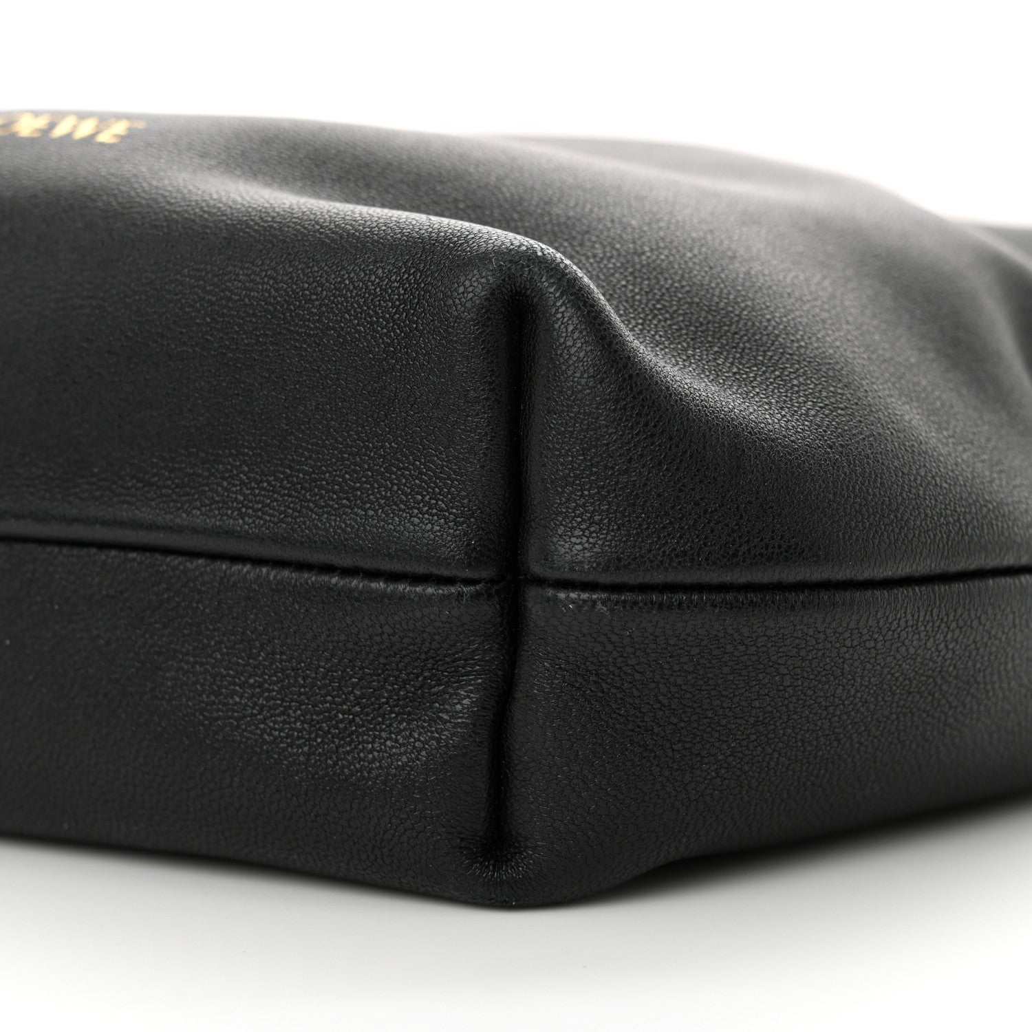 Loewe Mellow Nappa Donut Chain Mini Flamenco Knot Clutch Black 10 of 11