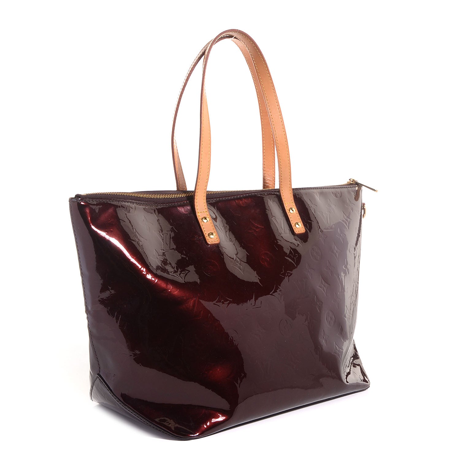 Louis Vuitton Vernis Bellevue GM Amarante 3 of 8