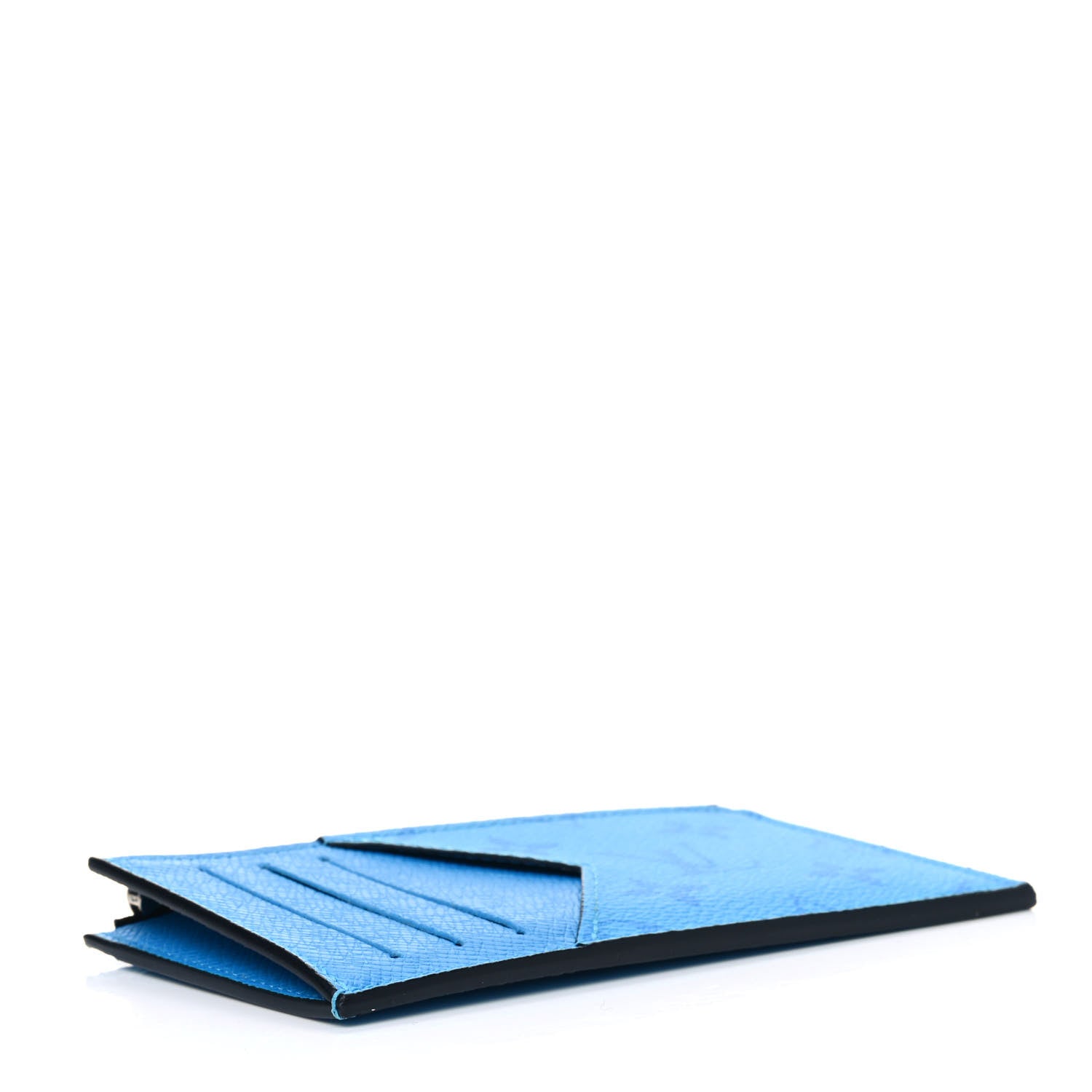 Louis Vuitton Taigarama Coin Card Holder Blue Lagoon 3 of 4